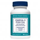 the Vitamin Shoppe, Omega-3 Fish Oil, EPA/DHA 840 MG, Hearth, Brain & Eye 1,200mg 60 Softgels