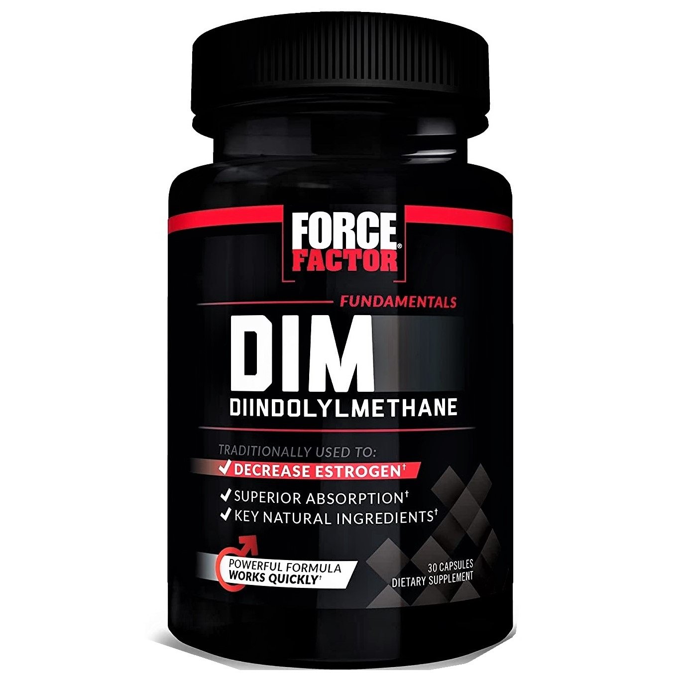 Force Factor DIM with Black Pepper Extract Supports Decrease in