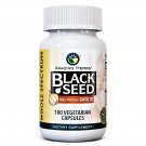 Amazing Herbs Whole Spectrum Black Seed -High Potency Garlic (100 Vegetarian Capsules)