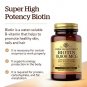 Solgar Super High Potency Biotin Hair, Skin & Nails, 10,000 MCG (60 Vegetarian Capsules)
