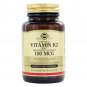 Solgar Natural Vitamin K2 MK-7 From Natto Extract, 100 MCG (50 Vegetarian Capsules)