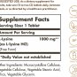 Solgar L-Lysine - Free Form - 1,000 MG (100 Tablets)