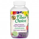 Fiber Choice Daily Prebiotic Fiber Supplement, Assorted Fruit, 90 Chewable Tablets
