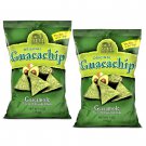 El Saboroso Guacachips, Guacamole-Flavored Tortilla Chips 5 oz Bag (Pack of 2)