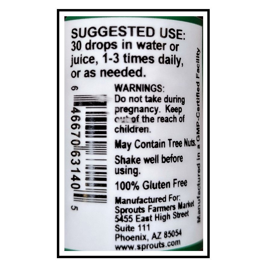 Sprouts Parasite Cleanse, 462 mg, 1 oz