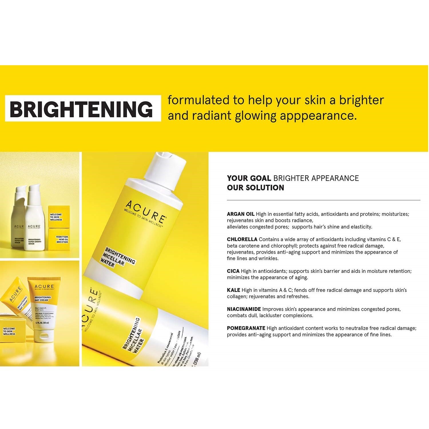 Acure, Brightening, Vitamin C Jelly Mask, 1 fl oz (30 ml)