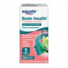Equate Brain Health 5 Function Formula Dietary Supplement, 30 Capsules
