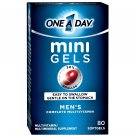 One A Day Men's Mini Gels, Multivitamins for Men, 80 Softgels (Exp 02/23) Pack of 2