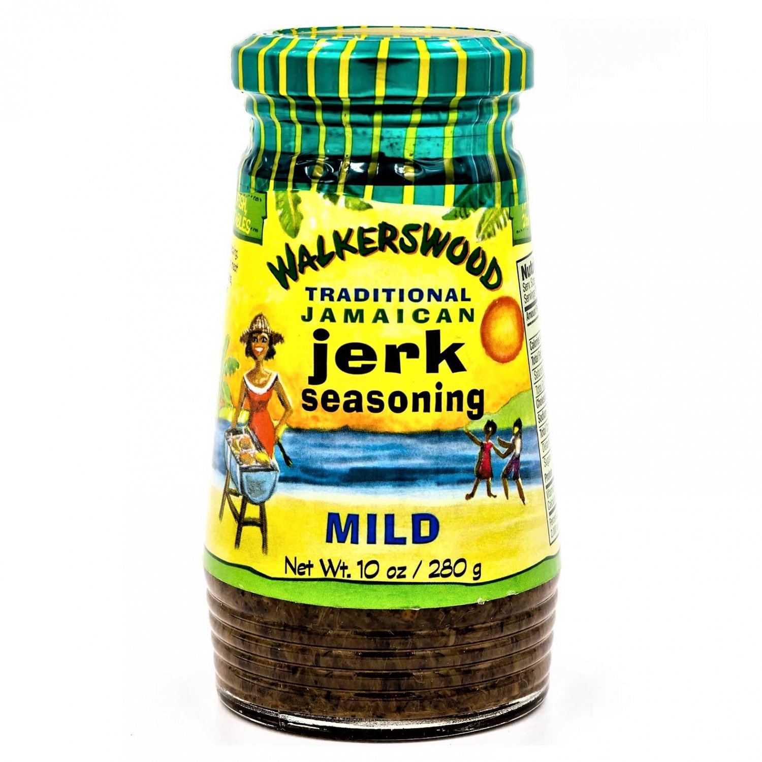 Walkerswood Traditional Jamaican Jerk Seasoning and Marinade, Mild 10 oz