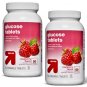Glucose Raspberry Flavor 50 Tablets Up & Up (Pack of 2)