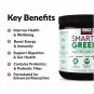 Force Factor, Smarter Greens, Superfood Powder, Unflavored, 13.2 oz