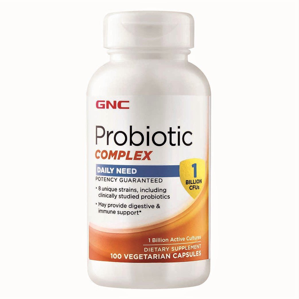 GNC Probiotic Complex Daily Need - 1 Billion CFUs - 100 Vegetarian