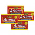 Aroma Espresso Ground Coffee, Dark Roast Caffeinated, 8.8 oz (Pack of 4)