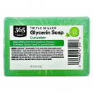 365 by Whole Foods Market -Triple Milled Glycerin Soap- Cucumber, 4 oz
