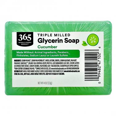 Triple Milled Glycerin Soap, Olive Oil, 4 oz at Whole Foods Market