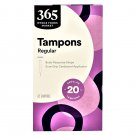 365 by Whole Foods Market Feminine Care -Tampons Regular- 20 Tampons