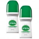 Avon Original Feelin Fresh Roll-on Anti-Perspirant Deodorant 2.6 Oz (Pack of 2)