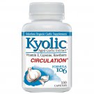 Kyolic Aged Garlic Extract, Circulation, Formula 106, 100 Capsules