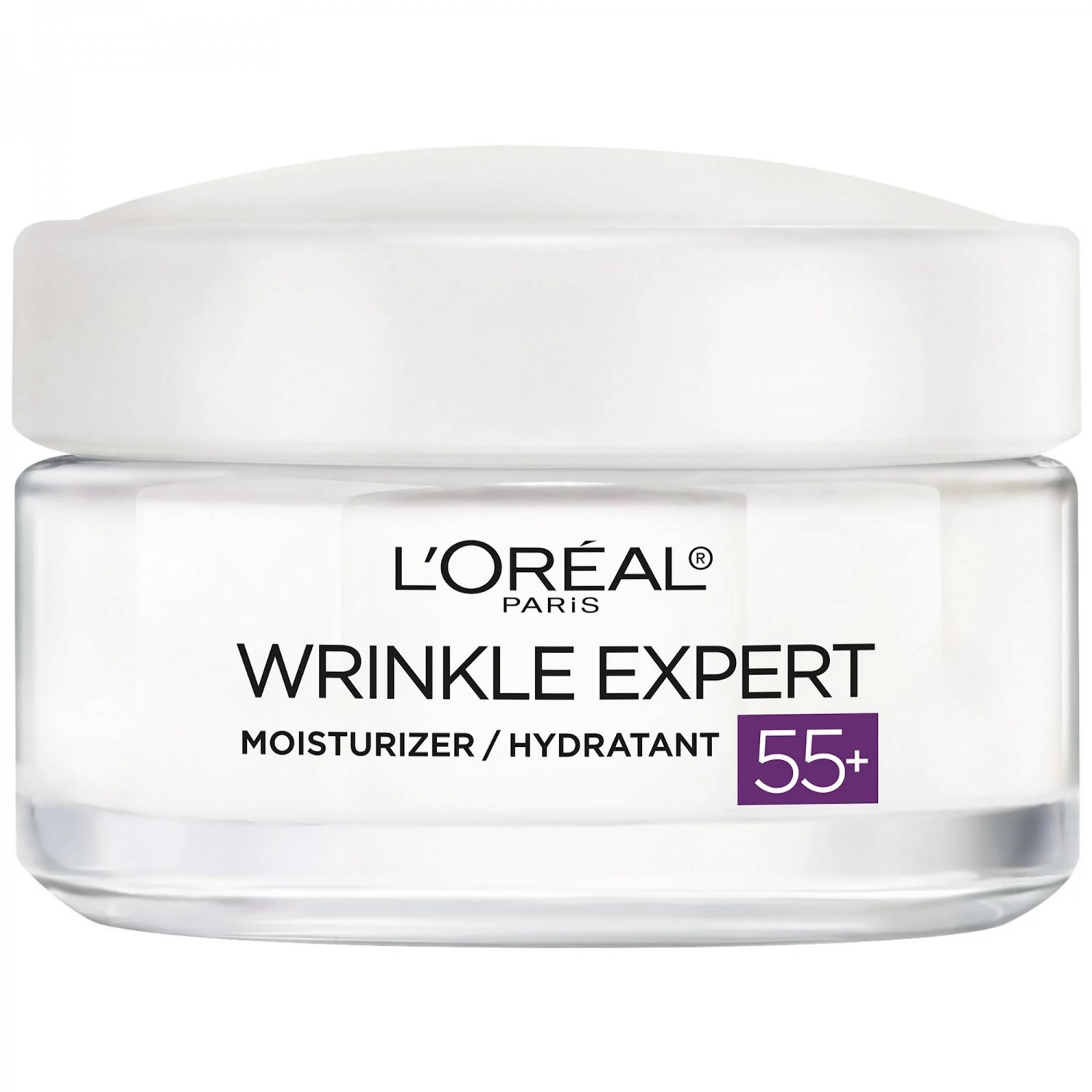 L'Oreal Paris Wrinkle Expert, 55+ Moisturizer Anti-Aging Face Moisturizer, 1.7 oz