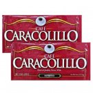 Cafe Caracolillo Espresso Ground Coffee Cuban Style, 8oz Block (Pack of 2)