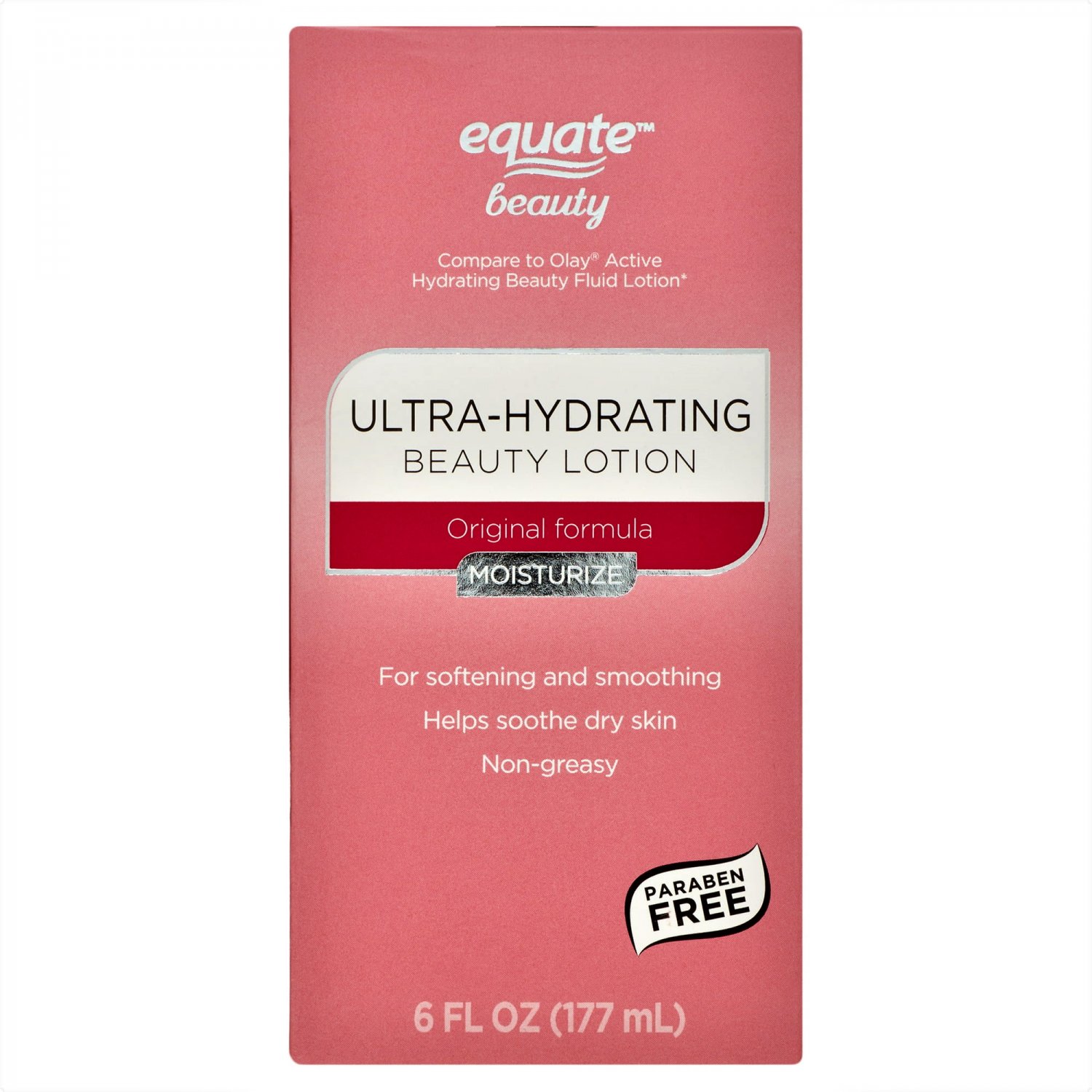 Equate Beauty Ultra Hydrating Lotion Softening And Smoothing For Dry Skin 6 Oz 8538