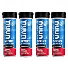 Nuun, Hydration, Sport, Effervescent Electrolyte Supplement, Cherry Limeade, 10 Tablets (Pack of 4)