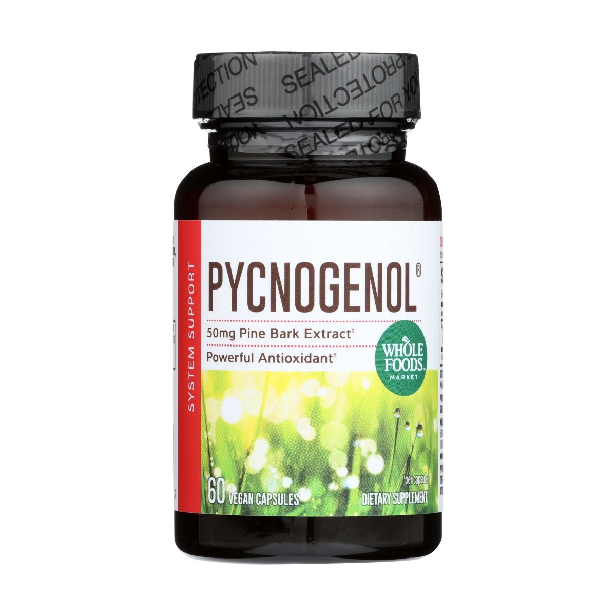 Whole Foods Market Pycnogenol 50mg 60 Vegan Capsules