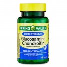 Spring Valley Triple Strength Glucosamine Chondroitin Dietary Supplement, 40 Tablets