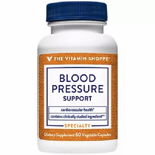 the Vitamin Shoppe Blood Pressure Support -Cardiovascular Health- 60 Vegetarian Capsules