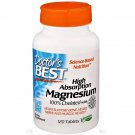 Doctor's Best High Absorption Magnesium 100 mg, 120 Tablets