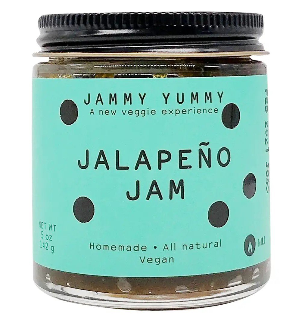 Jammy Yummy Jalapeno Jam, 5 oz, (Pack of 2 Jar)