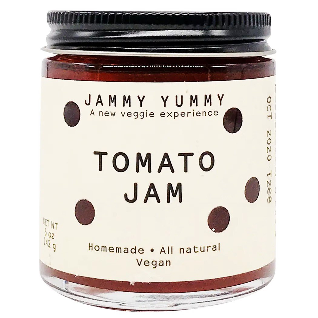 Jammy Yummy Tomato Jam, 5 oz, (Pack of 2 Jar)