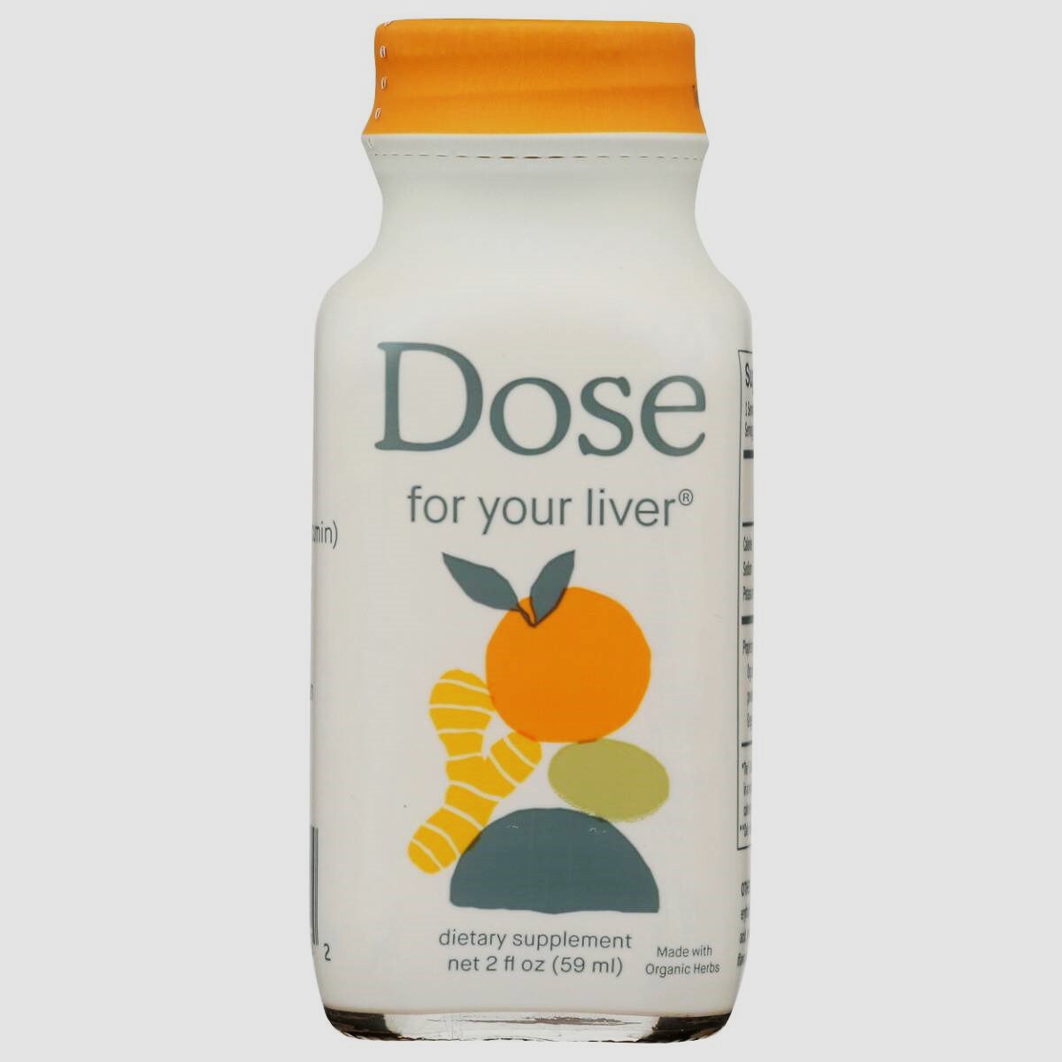 Dose for Your Liver Support Supplement Shot, 2 Oz