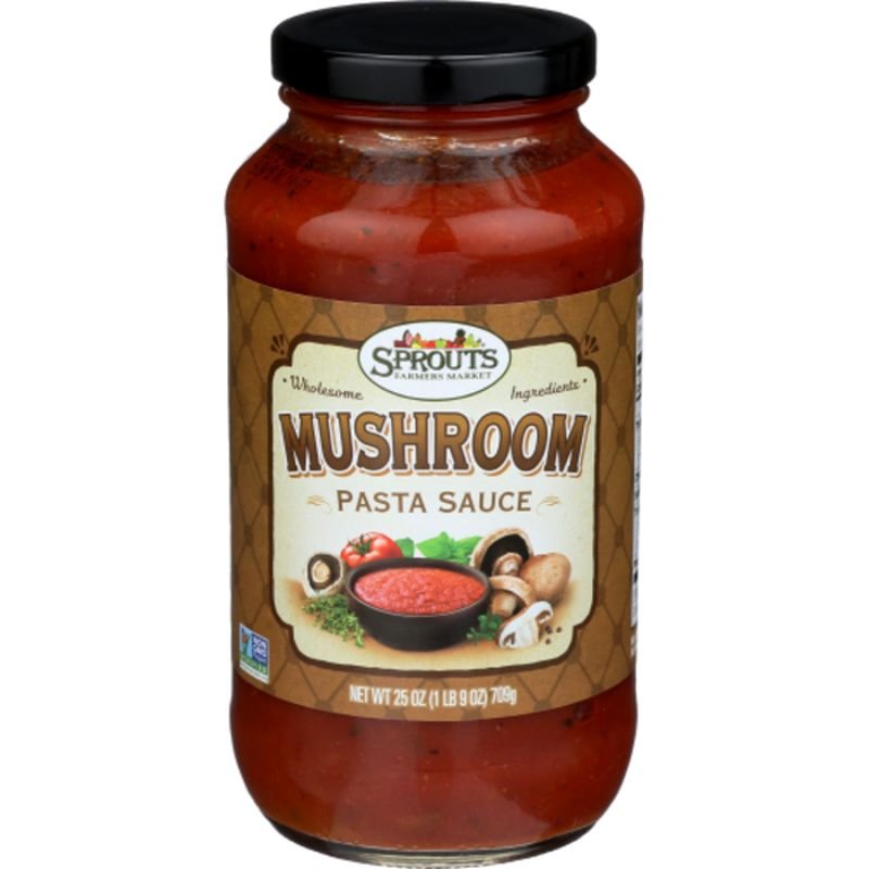 Sprouts Mushroom Pasta Sauce, 25 oz