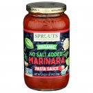 Sprouts Marinara Pasta Sauce No Salt Added, 25 oz