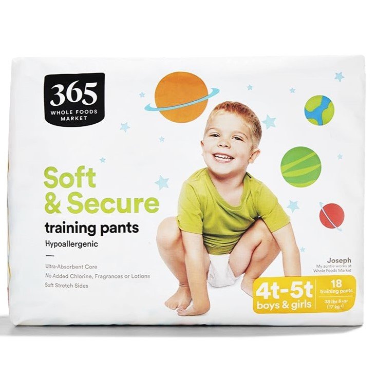 365 by Whole Foods Market Training Pants, Unisex 4T-5T, 18 Count