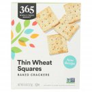 365 by Whole Foods Market Thin Wheat Squares, 8 oz (Pack of 2)