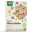 365 by Whole Foods Market, Organic Wheat Waffles Cereal, 13 Oz (Pack of 2)