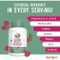 Mary Ruth's Organic Women's MultiVitamin Cherry/Raspberry Flavored, 60 Gummies