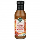 WHOLE FOODS Organic Toasted Sesame & Ginger Dressing, 12oz