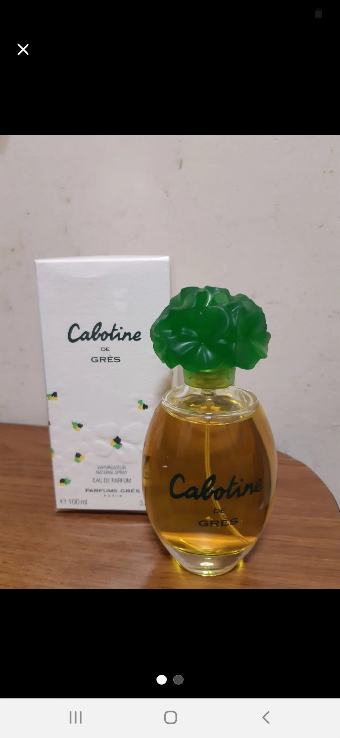 Cabotine eau de perfume 3.4oz/100ml for women! New in Box