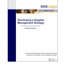 Developing a Supplier Management Strategy
