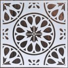 1pc 15*15 Mandala Stencils DIY home decoration drawing Laser cut template Wall Stencil Painting for 