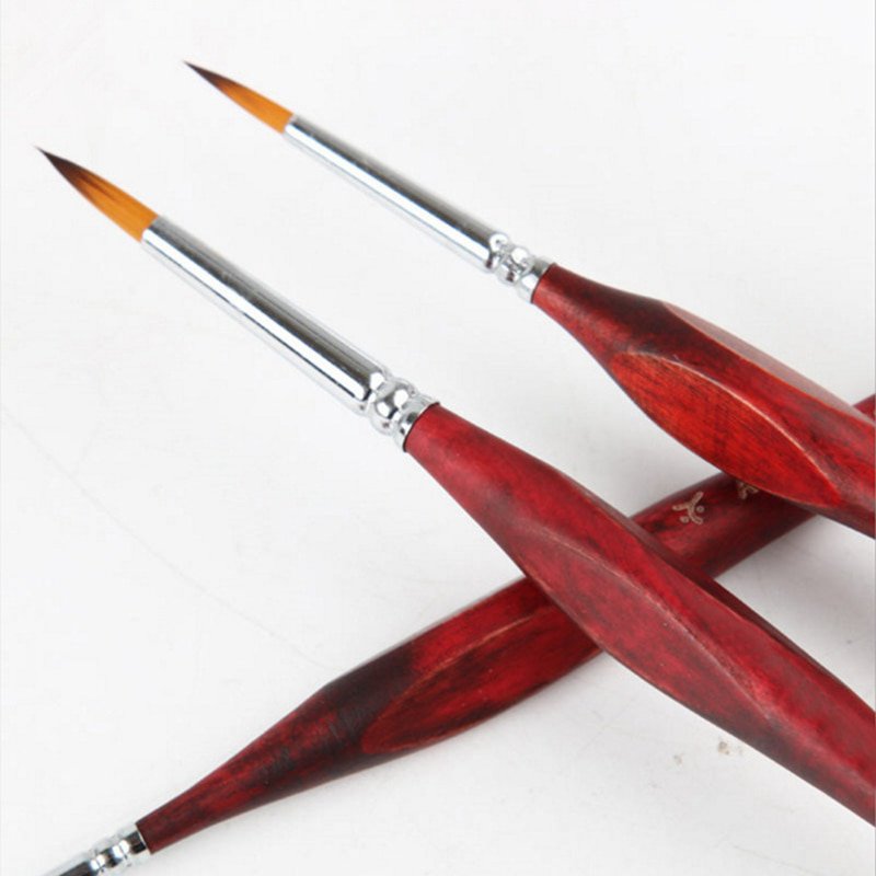 1 Piece Paint Brush Miniature Detail Fineliner Nail Art Drawing Brushes