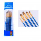 5Pcs Paint Brushes Set Nylon Painting Brush Short Rod Oil Acrylic Brush Watercolor Pen High Quality 