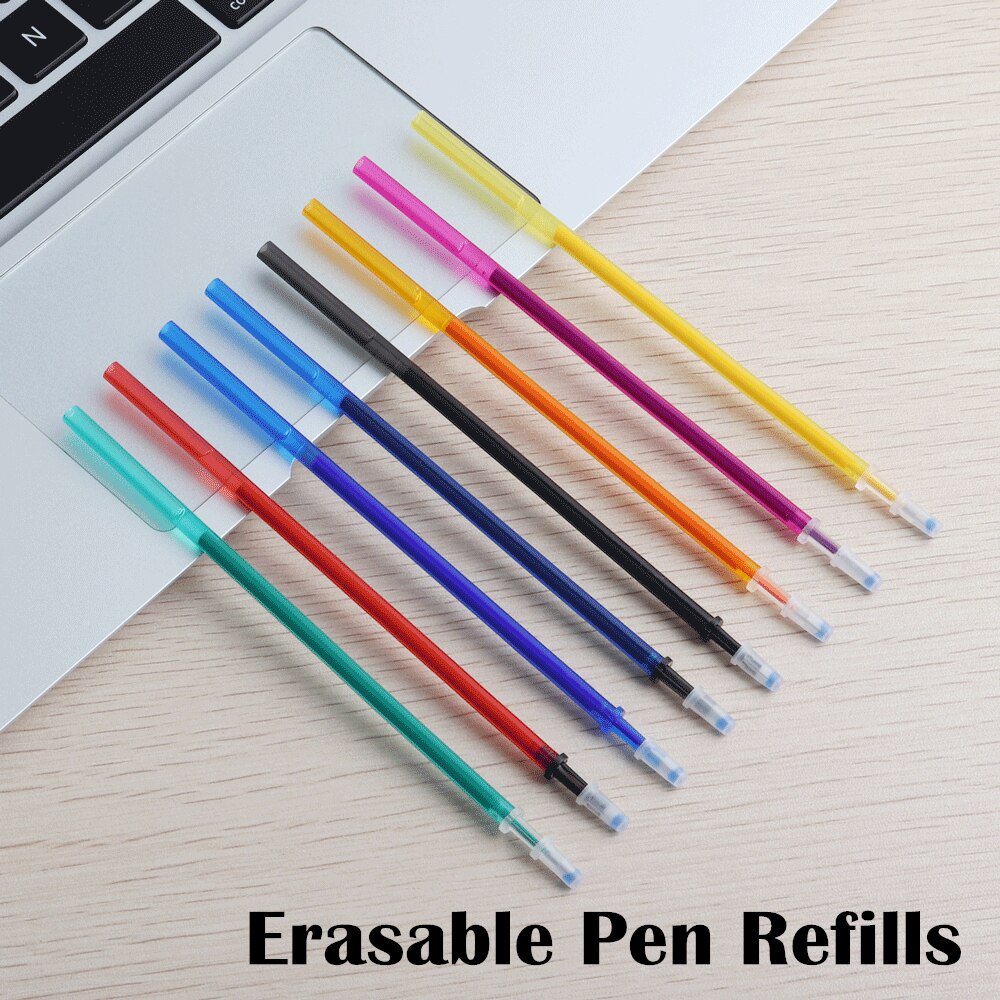5/8/12/PCS Erasable Pen Refill Magic Gel Pen Set Ink Refills Stationery ...