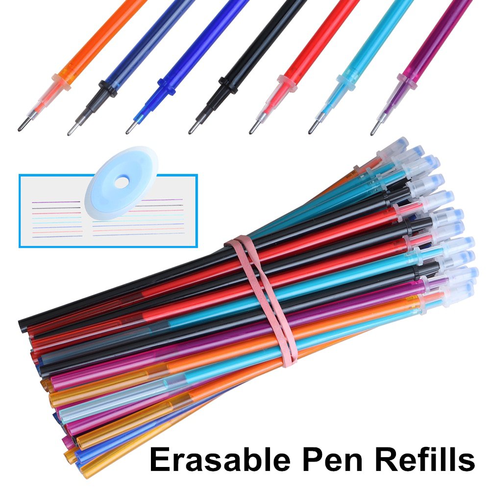 5/8/12/PCS Erasable Pen Refill Magic Gel Pen Set Ink Refills Stationery