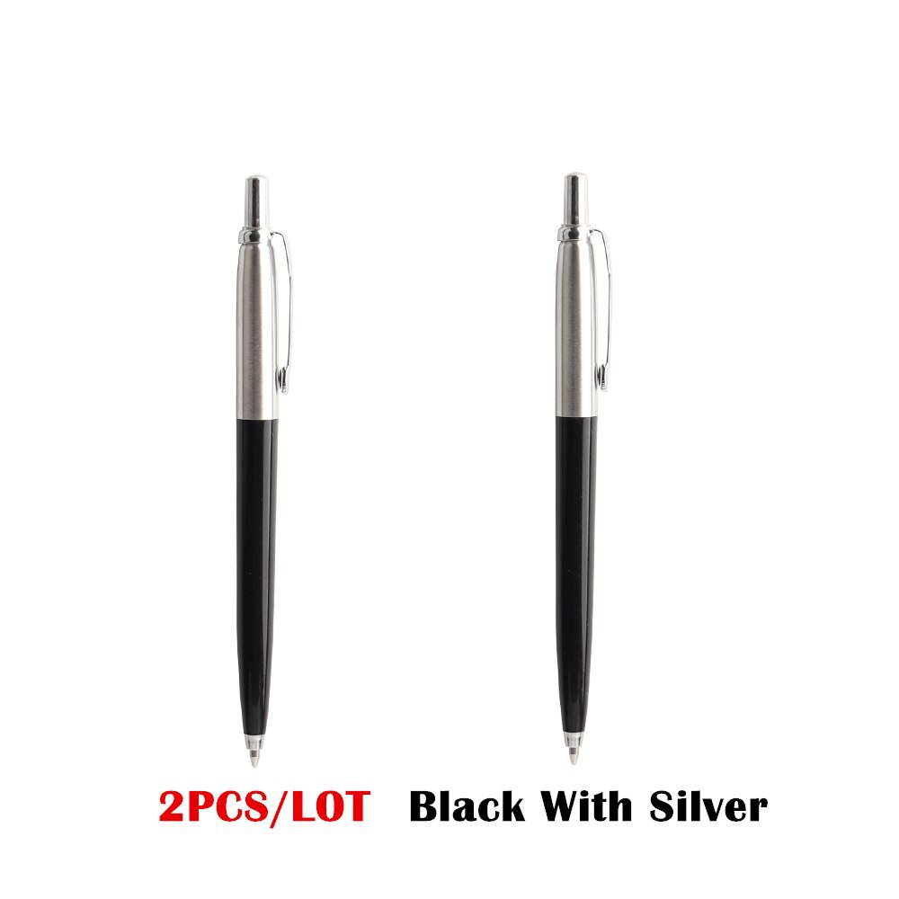 Office Pen Commercial metal ballpoint pen gift stationery core automatic Roller ball pen for school