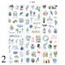 6Sheets/Pack Kawaii Stationery Stickers Cute Whale Stickers Lovely Paper Stickers For Kids DIY Diary