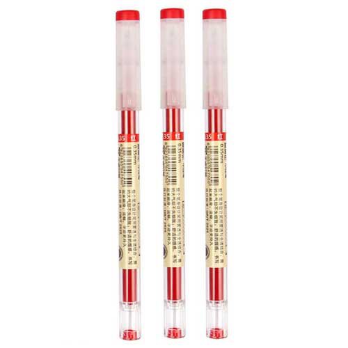 Japanese Ballpoint pen 0.35 mm Black Blue Ink Pen School Office student Exam Signature pens for Writ